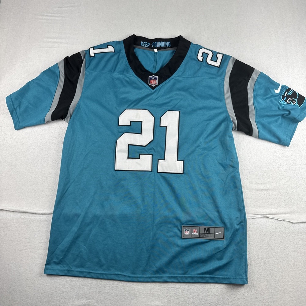 Jeremy Chinn Carolina Panthers Nike Mens NFL Jersey Medium Stitched Blue